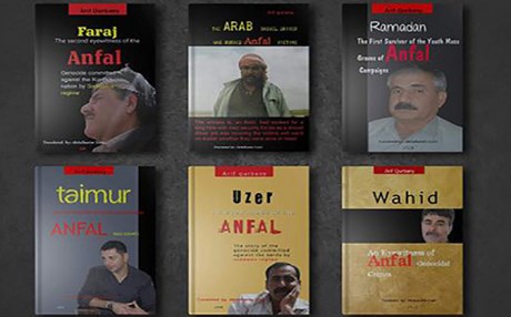 Enfal katliamini anlatan kitaplar Ingilizce yayimlandi