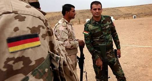 Almanya Pesmergeye askeri ve egitim destegi sunacak