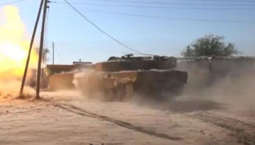 Alman Gazetesi: ÖSO Rojava’da Alman tankı kullanıyor