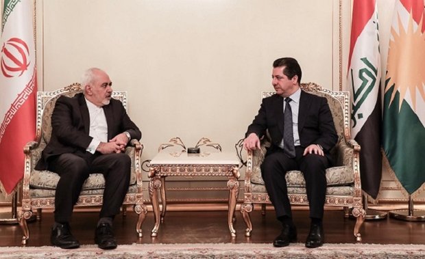 Mesrûr Berzanî û Cewad Zarif naveroka civîna xwe eskerê kirin