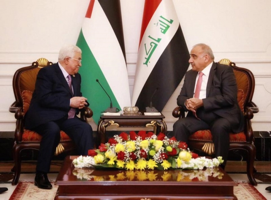 Serokê Filistînê Ebas li serdana Bexdayê kir