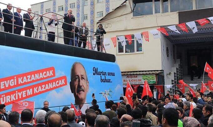 Kiliçdaroglu: Ew ji xwedê natirsê lê ji Trump, Merkel û Macron ditirsê