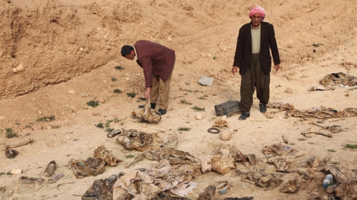 Li Singalê goreke din a komî ya jenosîda êzidiyan hat dîtin