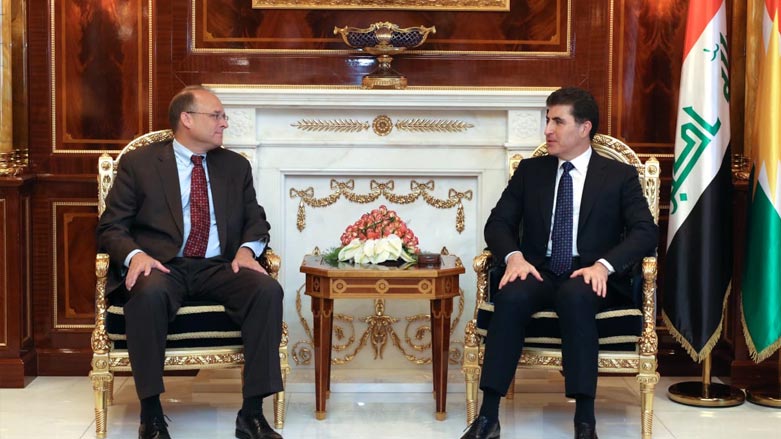 Nêçîrvan Barzanî û Cîgirê Wezîrê Xezîneya Amerîkayê civiyan