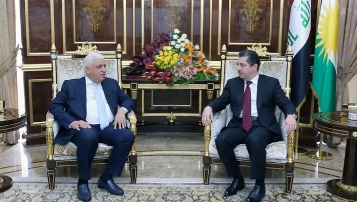 Mesrûr Barzanî û Sêwirmendê Asayîsa Iraqê civiyan