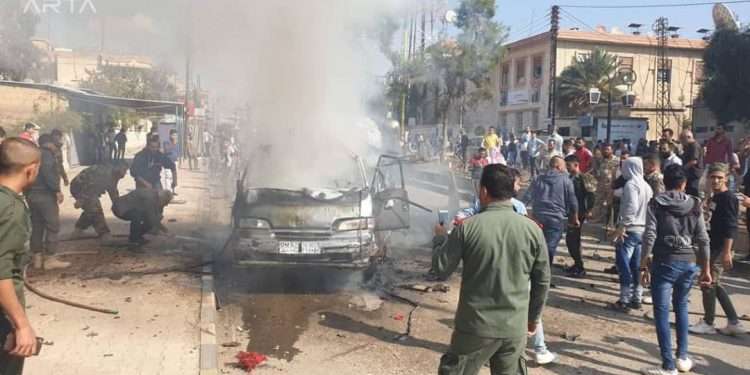 Li Qamislo li ber postexanê teqîn: Sivîlek birîndar bû