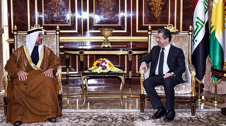 Serokwezîr Barzanî, pêswaziya sanda Îmaratê kir