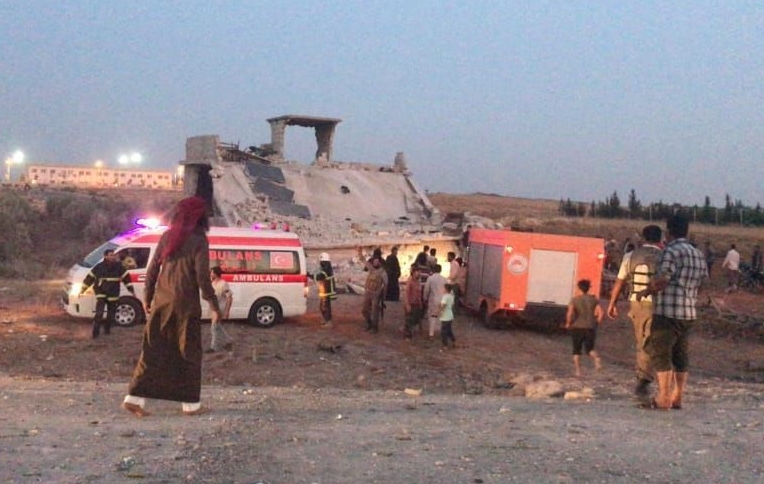 Li sînorê Tirkiye-Sûriyê teqîn: Herî kêm 12 kustî..