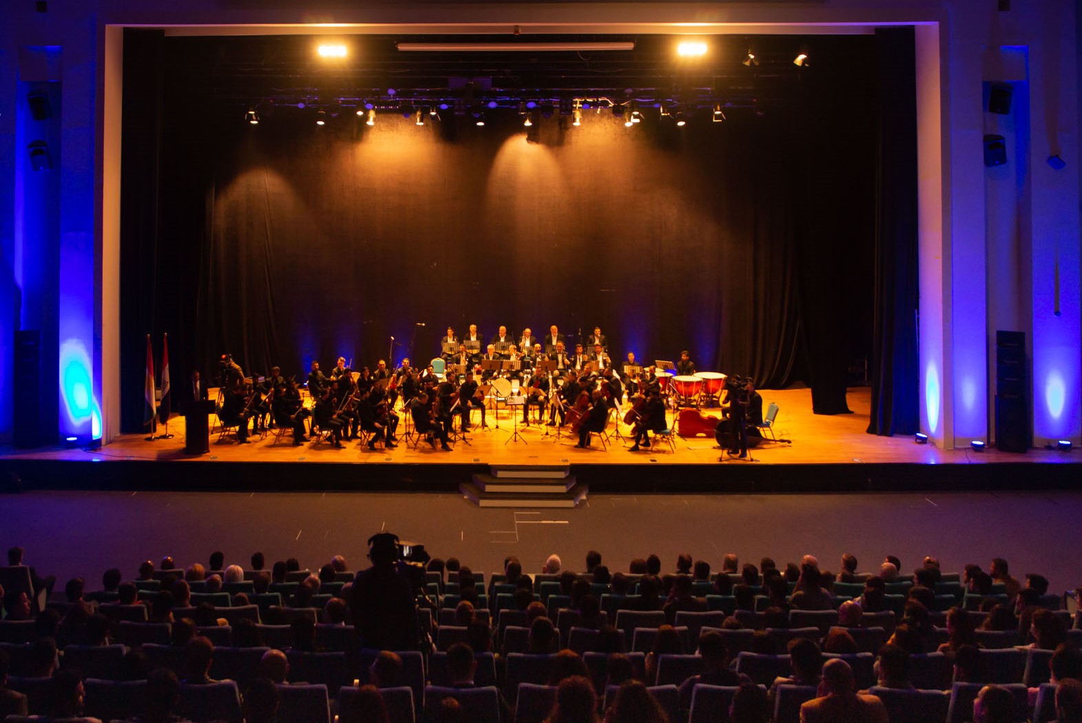 Orkestraya Kurdistanê bi Orkestrayê Gurcistanê re li Hewlêrê çalakiyek li dar xist