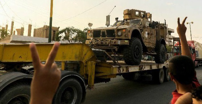 Amerîkayê karwaneke mezin a leskerî ji HSDê re sand