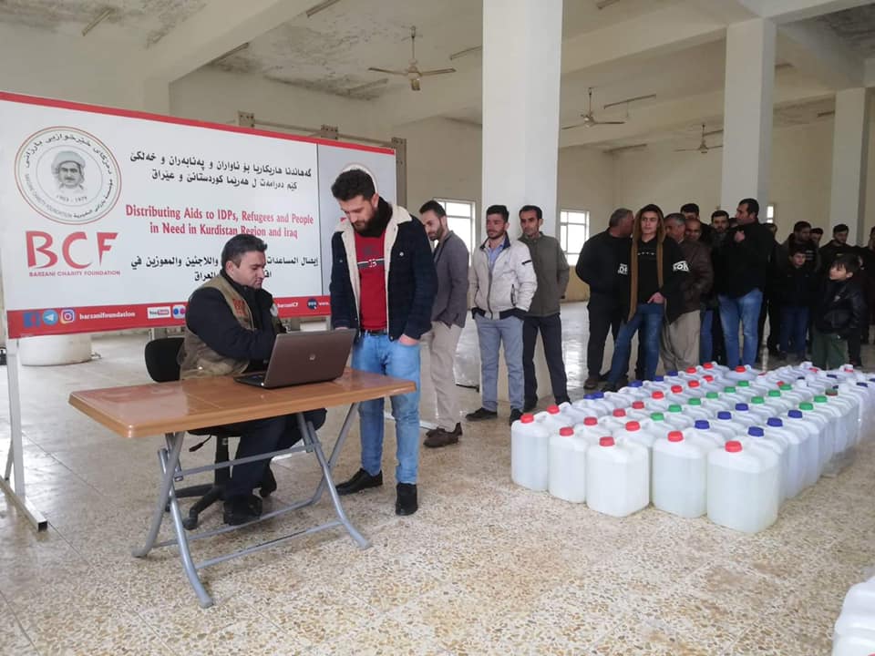 Dezgeha Xêrxwazî ya Barzanî li Soranê alîkariya kesên xwedan pêdiviyên taybet dike