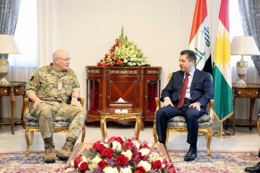 Mesrûr Barzanî û sandeke bilind a Brîtanyayê tekezî li aramkirina rewsa Iraqê dikin