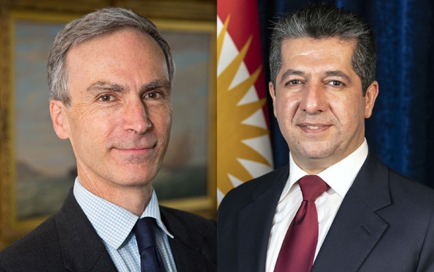 Serokwezîr Barzanî û Wezîrê Rojhilata Navîn ê Brîntanyayê bi telefonê axivîn