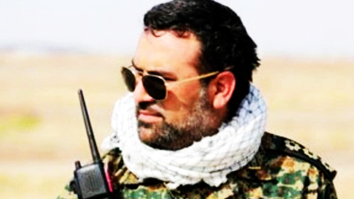 Fermandarê hêzên 'Besîc' ê pasdarên Îranê di mala xwe de hat kustin