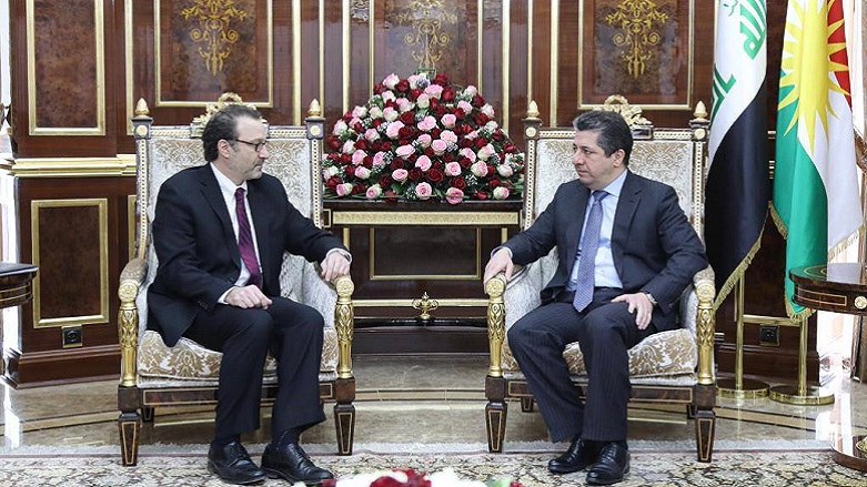 Mesrûr Barzanî bi Alîkarê Wezîrê Derve yê Amerîka re civiya