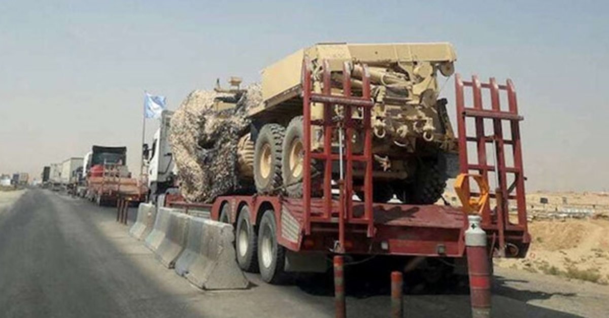 50 TIRên bi barên leskerî derbasî herêmên HSDê bûn