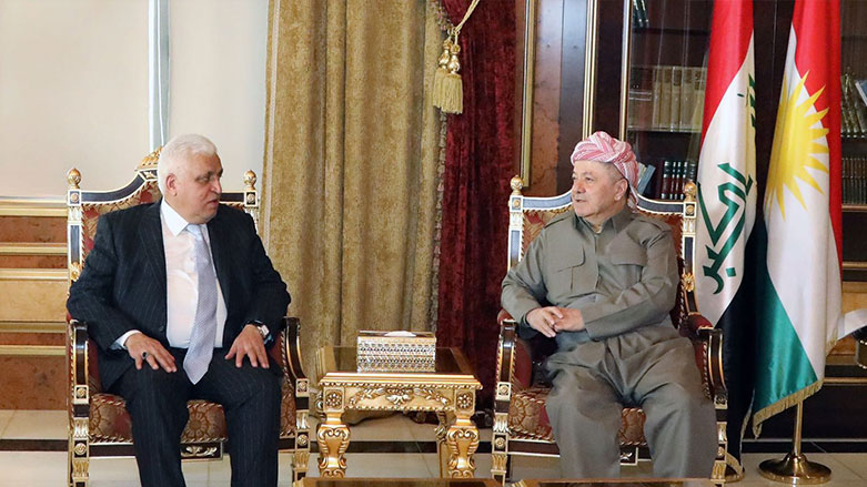 Serok Barzanî bi Falih Feyaz re rewsa ewlehiya Iraqê û herêmê gotûbêj kir