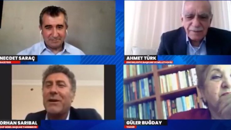 Ahmet Turk straneke bi Kurdî distire