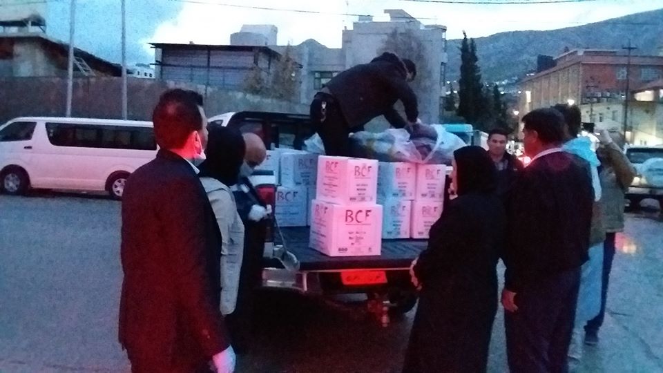 Dezgeha Xêrxwazî ya Barzanî alîkarî gihand 400 malbatan li Duhokê