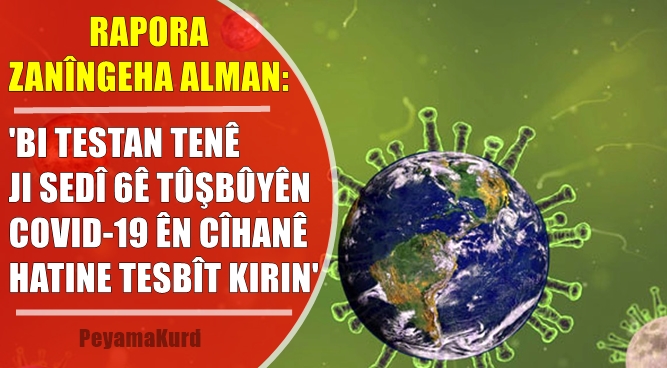 'Li Tirkiye bêhtirî 11 milyon kes bi vîrusa korona ketine'