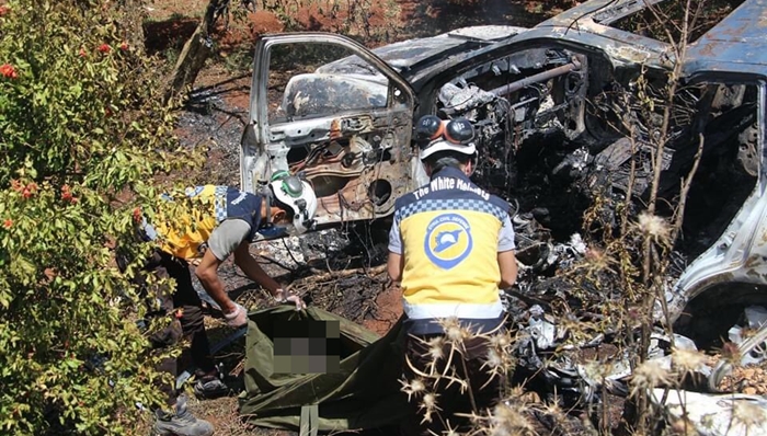 Efrîn | Li dijî otomobîla çekdaran êrîsa balafira bêmirov: 2 kustî…