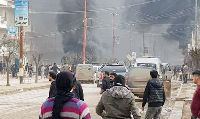 Ji MSBê daxuyaniya teqîna Efrînê: Zêdetirî 40 kesan hatin kustin...
