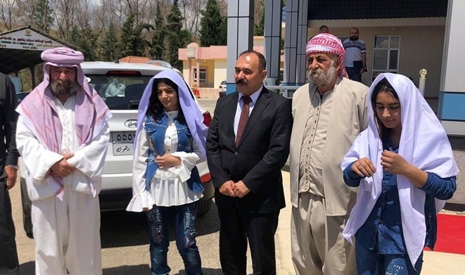 Keçên Êzidî Leyla û Ronya pistî 6 salan vegeriyan Kurdistanê