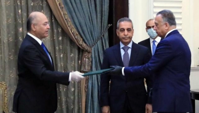 Kazimî bi fermî ji bo erka Serokwezîriyê hat erkdar kirin