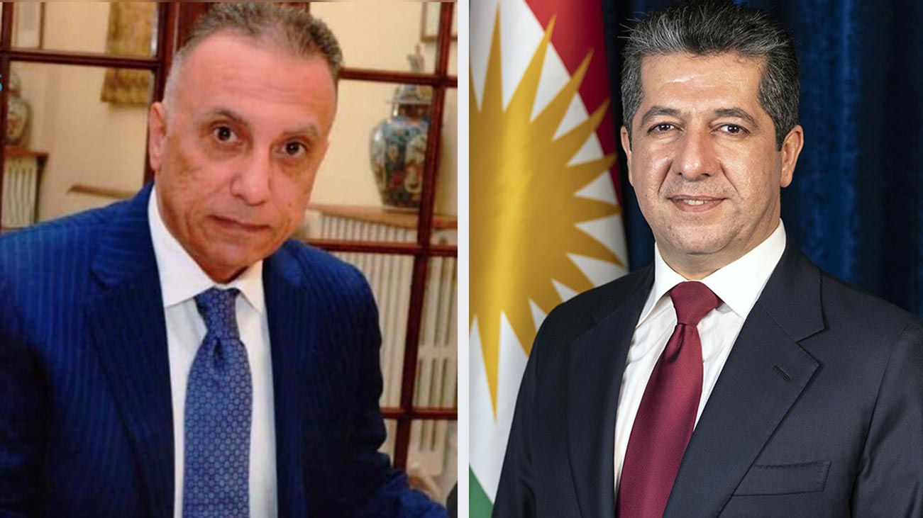 Mesrur Barzanî pistgirî da Mistefa Kazimî...