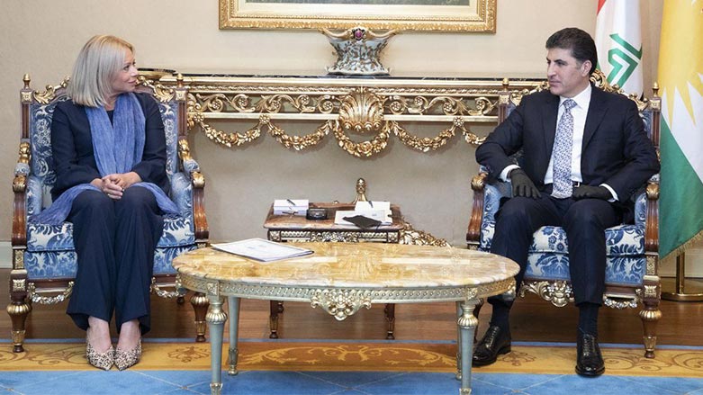 Nêçîrvan Barzanî bi nûnera Neteweyên Yekbûyî re civiya