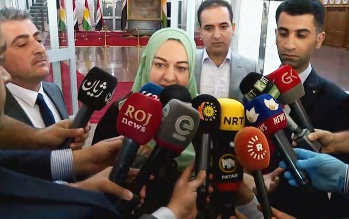 Seroka Parlamenê: Ezê ti civînên fêdeya xelkê Kurdistanê tê de nebe saz nekim