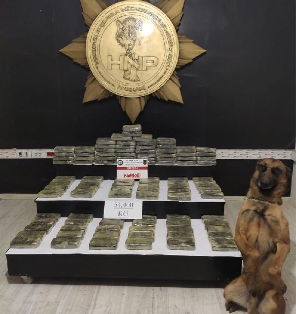 55 kîlo eroyîn hat girtin