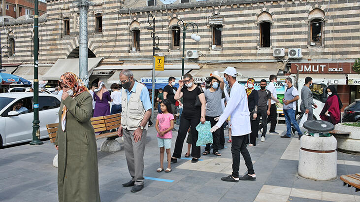 Li Diyarbekirê hejmara nexwesên bi koronayê ketine pir zêde bûye
