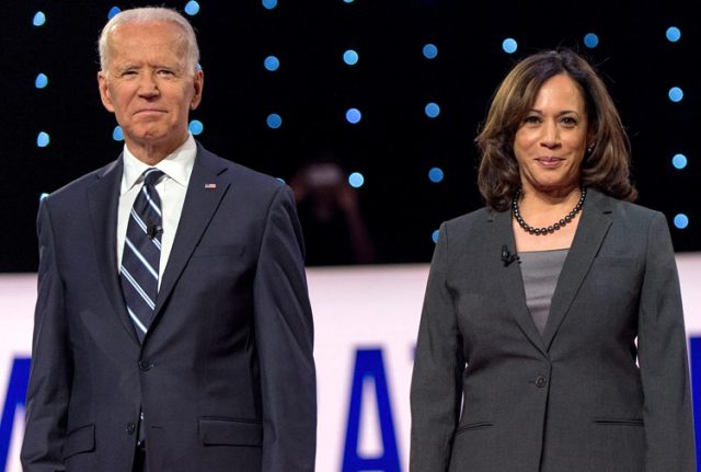Kamala Harris dibe cîgira Joe Biden