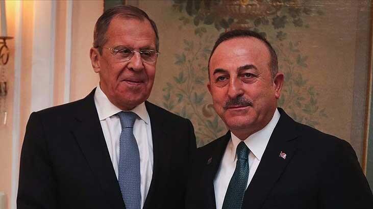 Çavusoglu bi hevtayê xwe yê Rûsî Lavrov re axifî