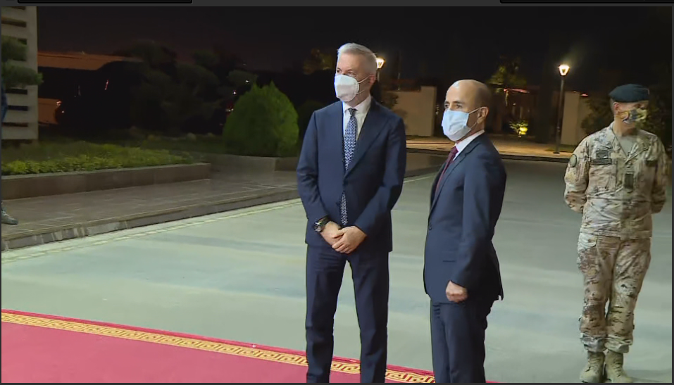 Wezîrê bergiriyê yê Îtalyayê gihîst Hewlêrê