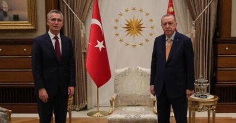 Erdogan û Stoltenberg li ser Rojhilatê Derya Sipî axifîn