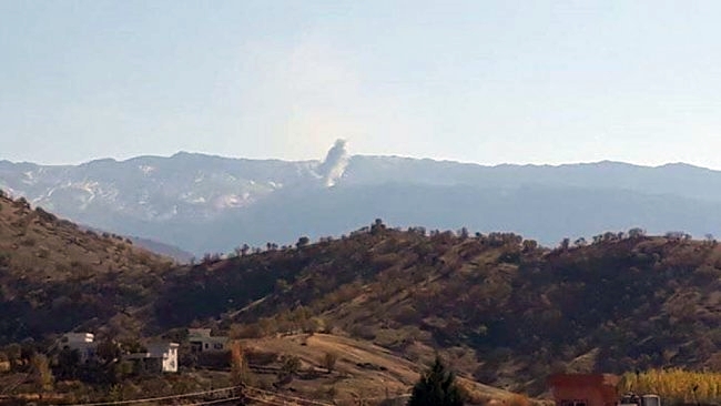 Balafirên ser ên Tirkiyê gundê Amediyê bombebaran kir