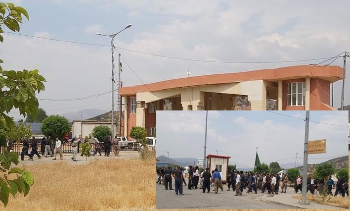 Bi sedan mirîdên Sêx Kesnezanî bi kêr û xenceran êrîsî asayîsê kirin