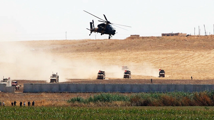 Rûsya û Tirkiyê bi çavdêriya helîkopterên Rûsî dewriye gerandin