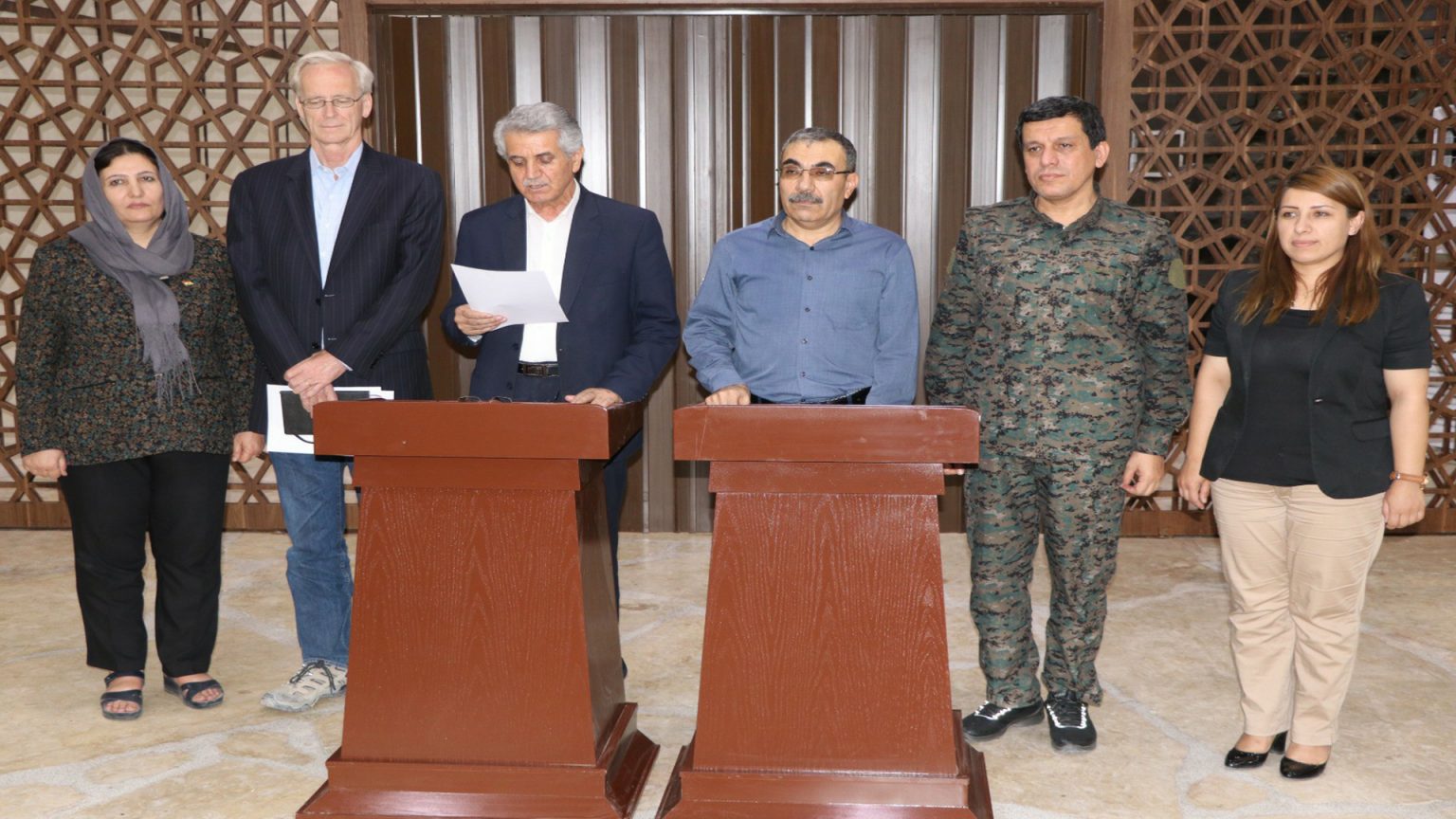 ENKS: Amerîkayê welatên cîran ji dîyaloga navbera Kurdan agahdar kiriye