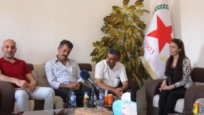 ENSKê cara yekem serdana navenda PYDê kir