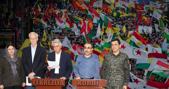 'Li Rojavayê Kurdistanê rêveberiyeke nû tê avakirin'