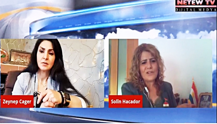 HEVPEYVÎN | Solîn Hacador: Divê jinên Rojava bi çeka xwe, em jî bi pênûsa xwe têbikoşin