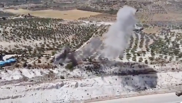 Idlib | Li ser rêya M4 karwana leskerî ya Tirk hat teqandin