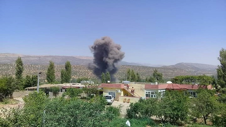 Di bombebarana Tirkiyê de li Kanî Mezin sivîlek hat sehîdkirin