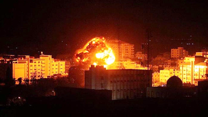 Îsraîlê bersiva avêtina ‘Nepoxên Agir’ da: Baregehên Hemasê bombebaran kir