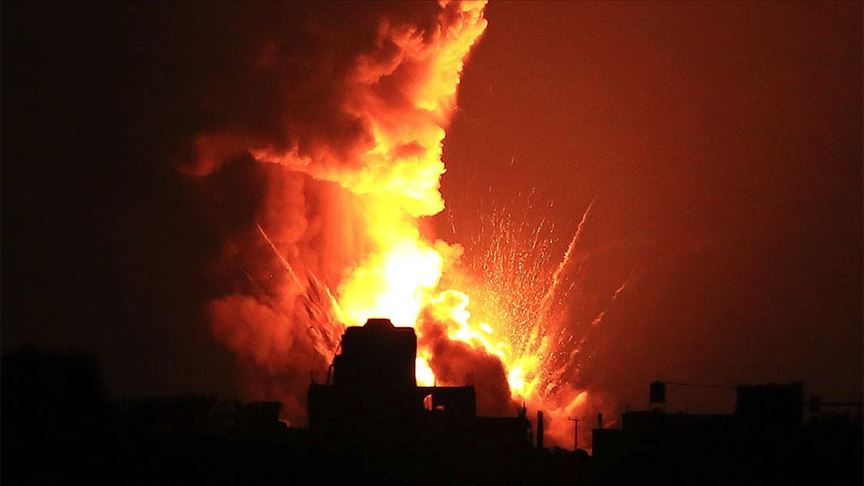 Balafirên Îsraîlê binke û baregehên Hizbullaha Lubnanî bombebaran kirin