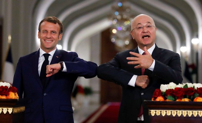 Macron: Ji bo pistevaniya ‘serweriya Iraqê’ hatim Bexdayê