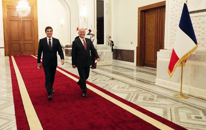 Nêçîrvan Barzanî û Berhem Salih Civiyan